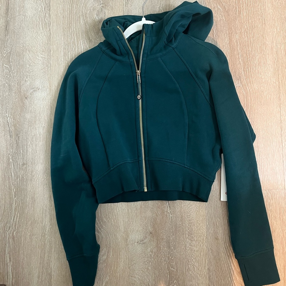 Lululemon Scuba Full Zip Cropped Hoodie